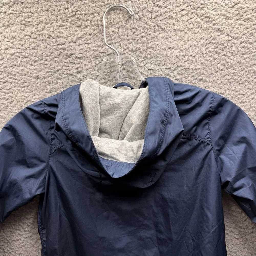 GAP Jacket Toddler Boys Size 2T Navy Blue Jersey-Lined Windbreaker Jacket 2T